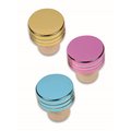 Wrap-Art Contemporary Bottle Stopper Assortment - Pink Turquoise &amp; Gold 26665